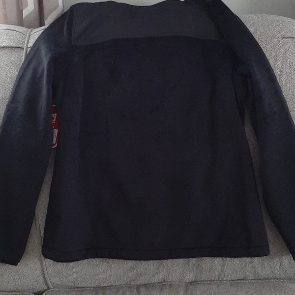 NWT FILA Women's Black Fleece Zip Up Jacket, Size Small - Picture 7 of 11